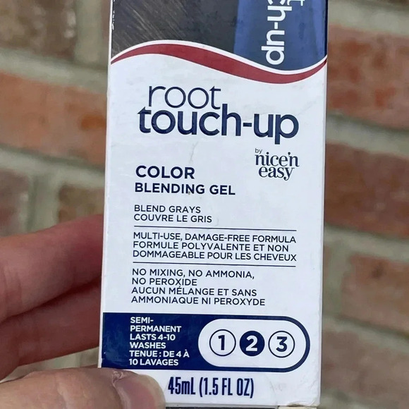 Clairol Root Touch Up Hair Color Dye Dark Brown NWT Color Blending Gel - Picture 2 of 5